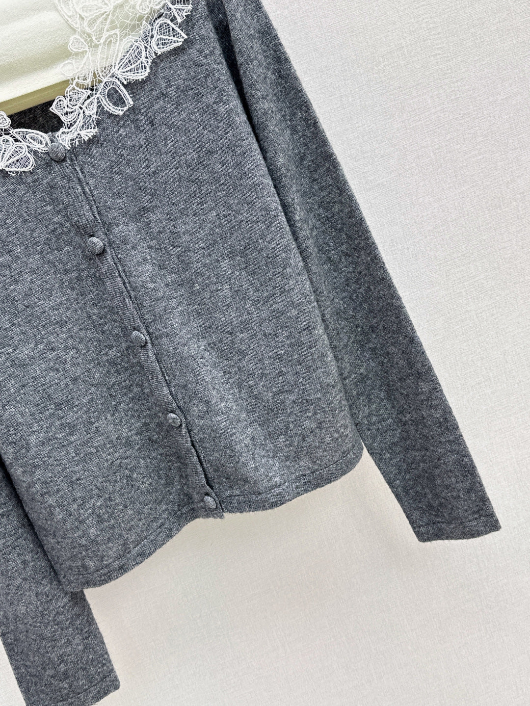 Es 25fw lace cardigan