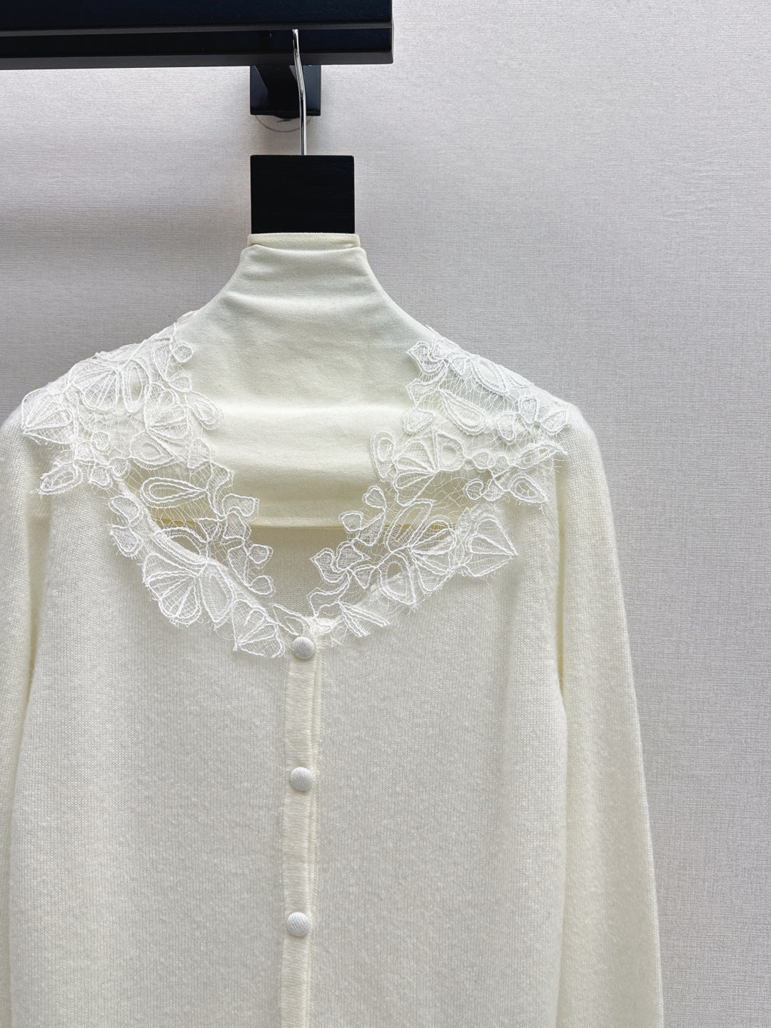 Es 25fw lace cardigan