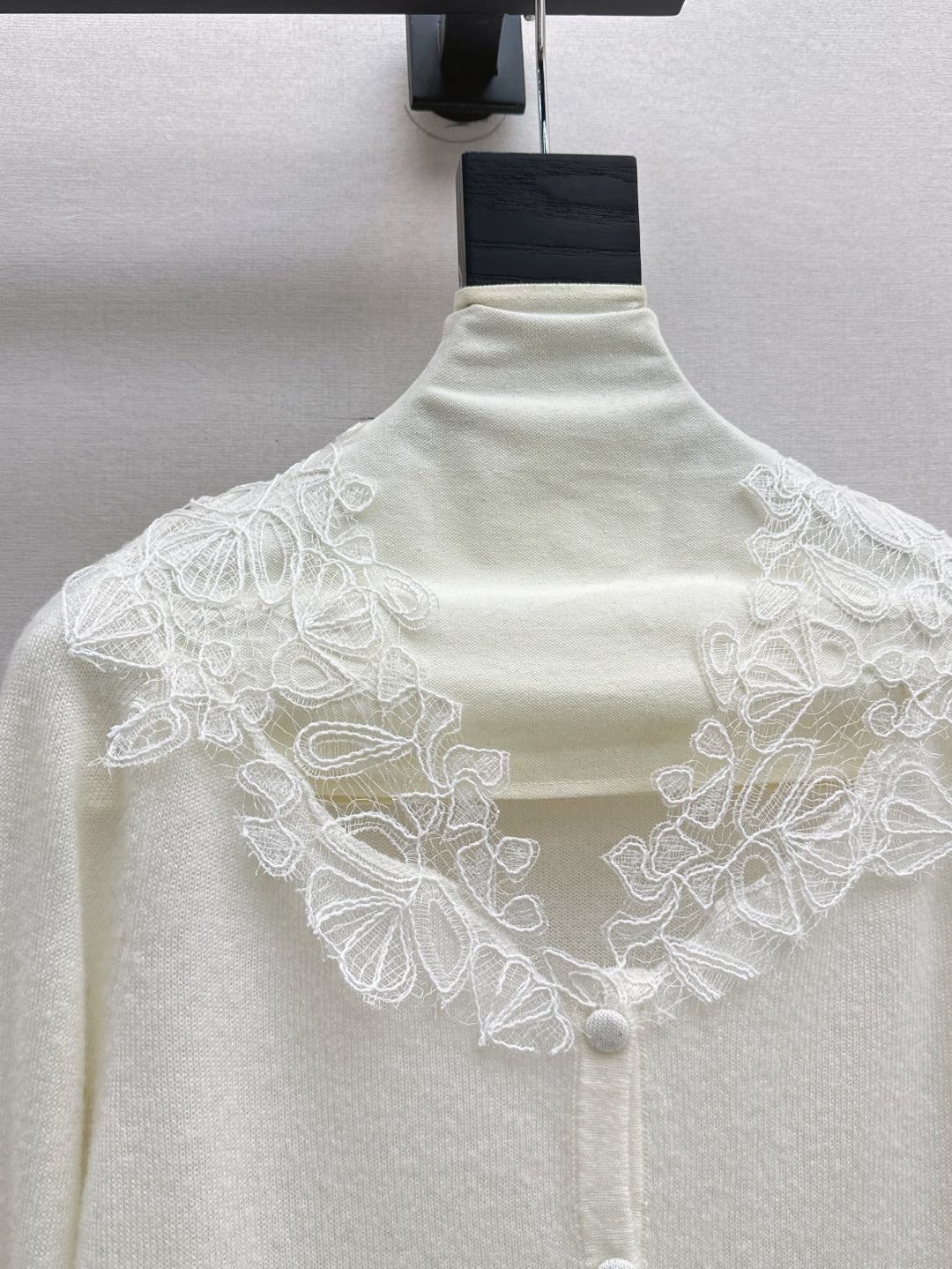 Es 25fw lace cardigan
