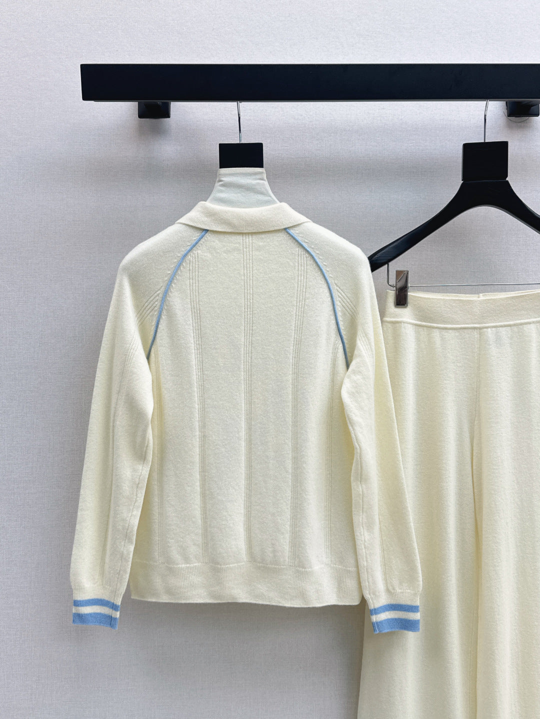 Miu 25fw knitted suit