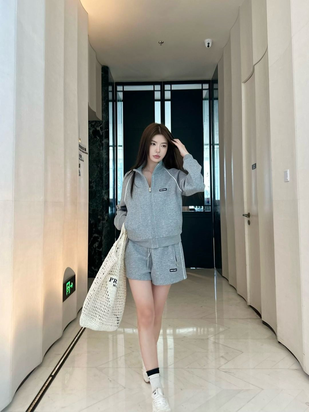 Miu 25fw tracksuit