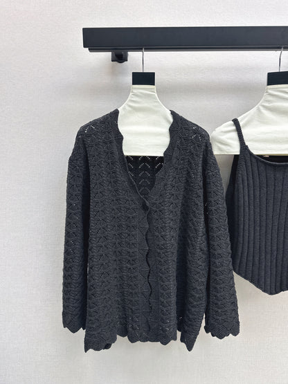 Loro 25fw knitted suit