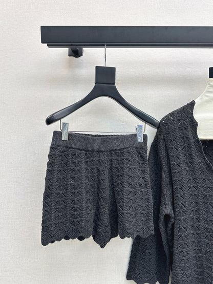 Loro 25fw knitted suit