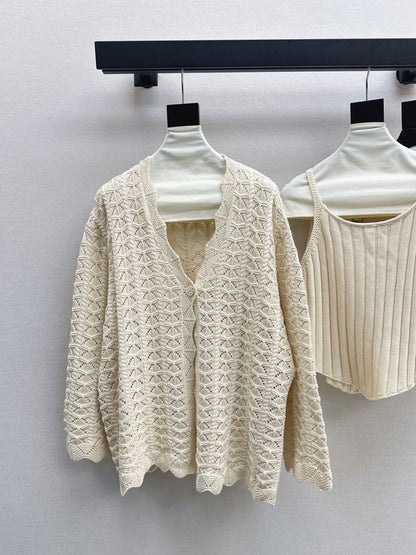 Loro 25fw knitted suit