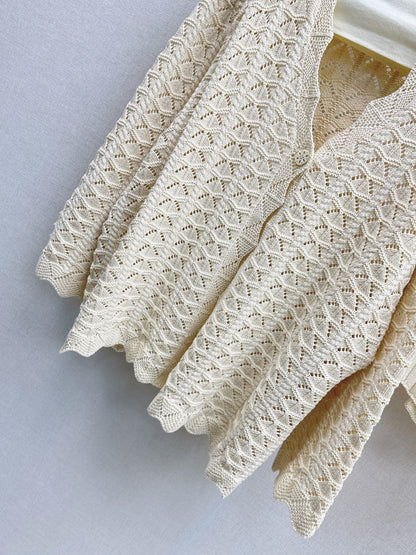 Loro 25fw knitted suit