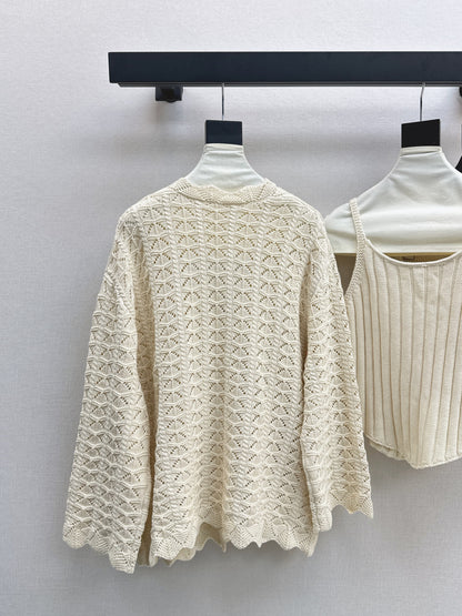 Loro 25fw knitted suit
