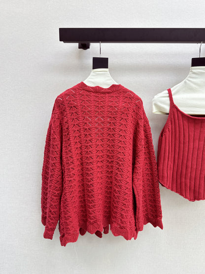 Loro 25fw knitted suit