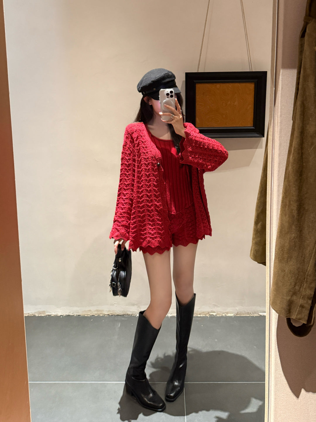 Loro 25fw knitted suit
