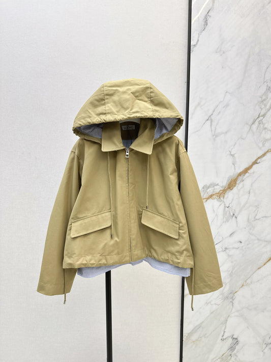 Loe 25fw hooded jacket