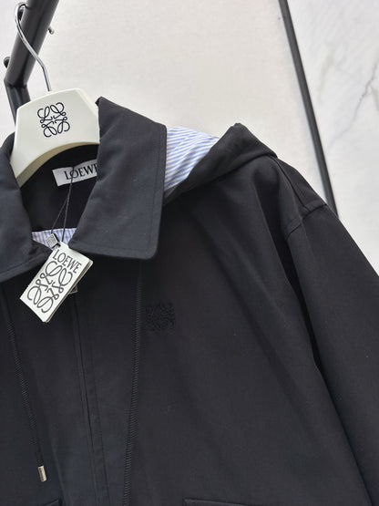 Loe 25fw hooded jacket