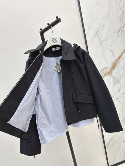 Loe 25fw hooded jacket