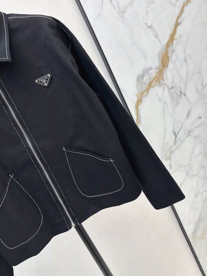 Pra 25fw lapel jacket