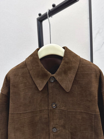 Louis 25fw suede jacket