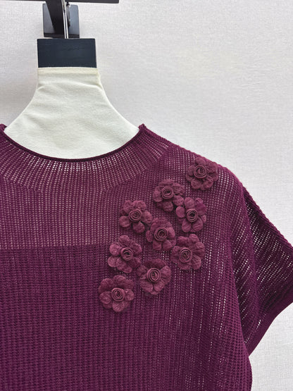 Chan 25fw knitted shirt