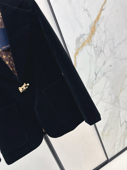 Louis 25fw jacquard blazer