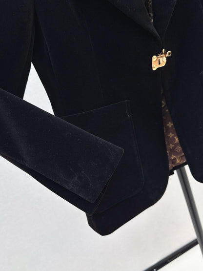 Louis 25fw jacquard blazer