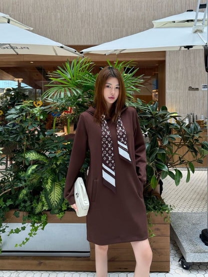 Louis 25fw scarf dress