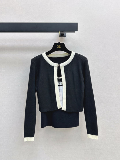 Chan 25fw knitted set