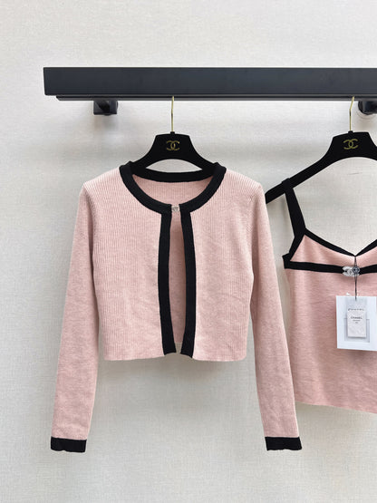 Chan 25fw knitted set