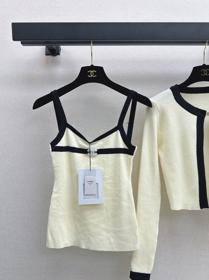 Chan 25fw knitted set