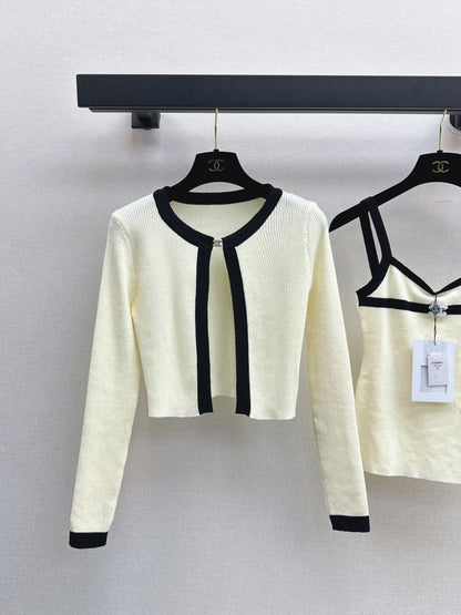 Chan 25fw knitted set
