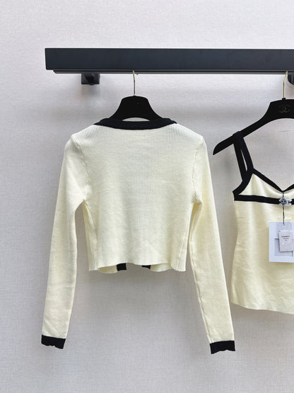 Chan 25fw knitted set