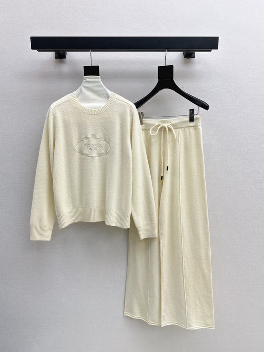Pra 25fw knitted suit