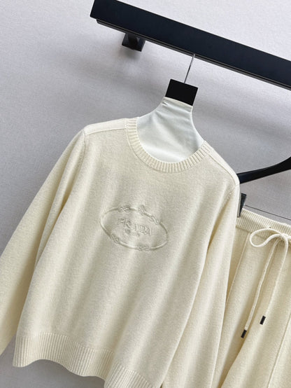 Pra 25fw knitted suit