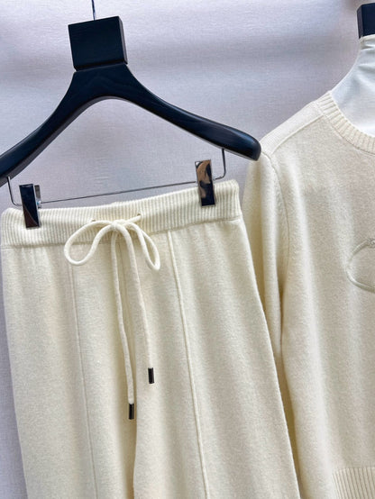 Pra 25fw knitted suit