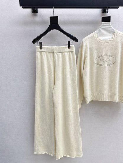 Pra 25fw knitted suit