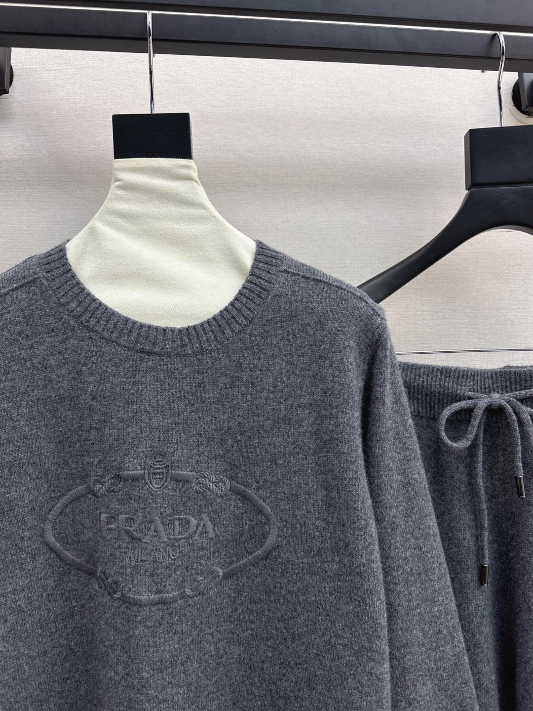 Pra 25fw knitted suit