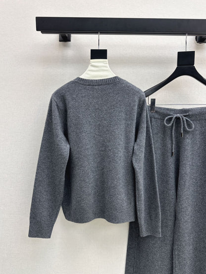 Pra 25fw knitted suit