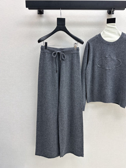 Pra 25fw knitted suit