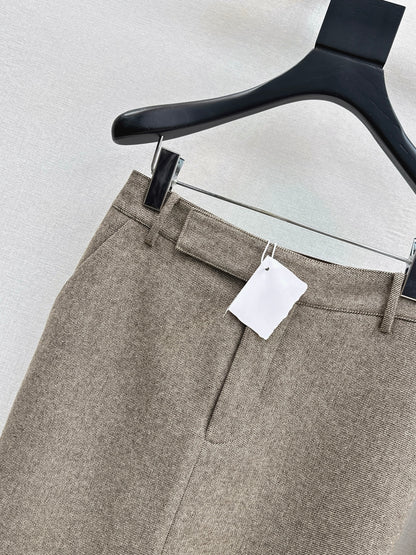 Brune 25fw slit skirt