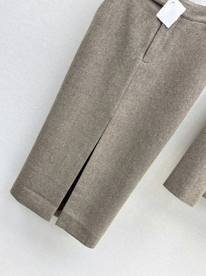 Brune 25fw slit skirt