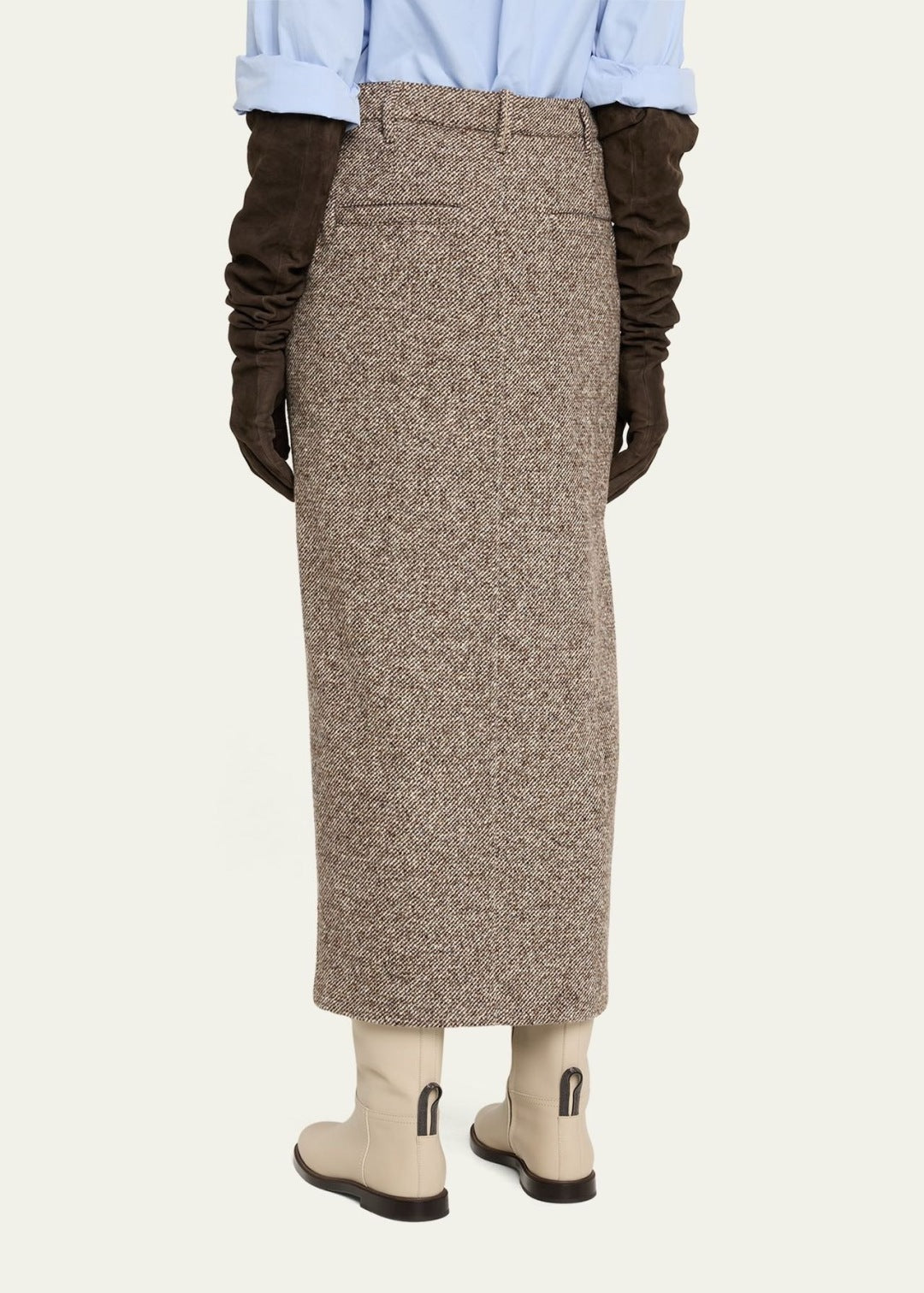 Brune 25fw slit skirt