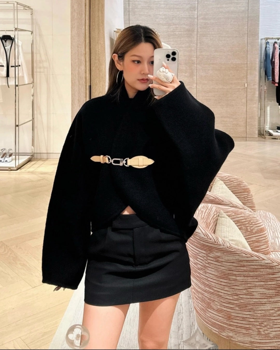 Louis 25fw cape jacket