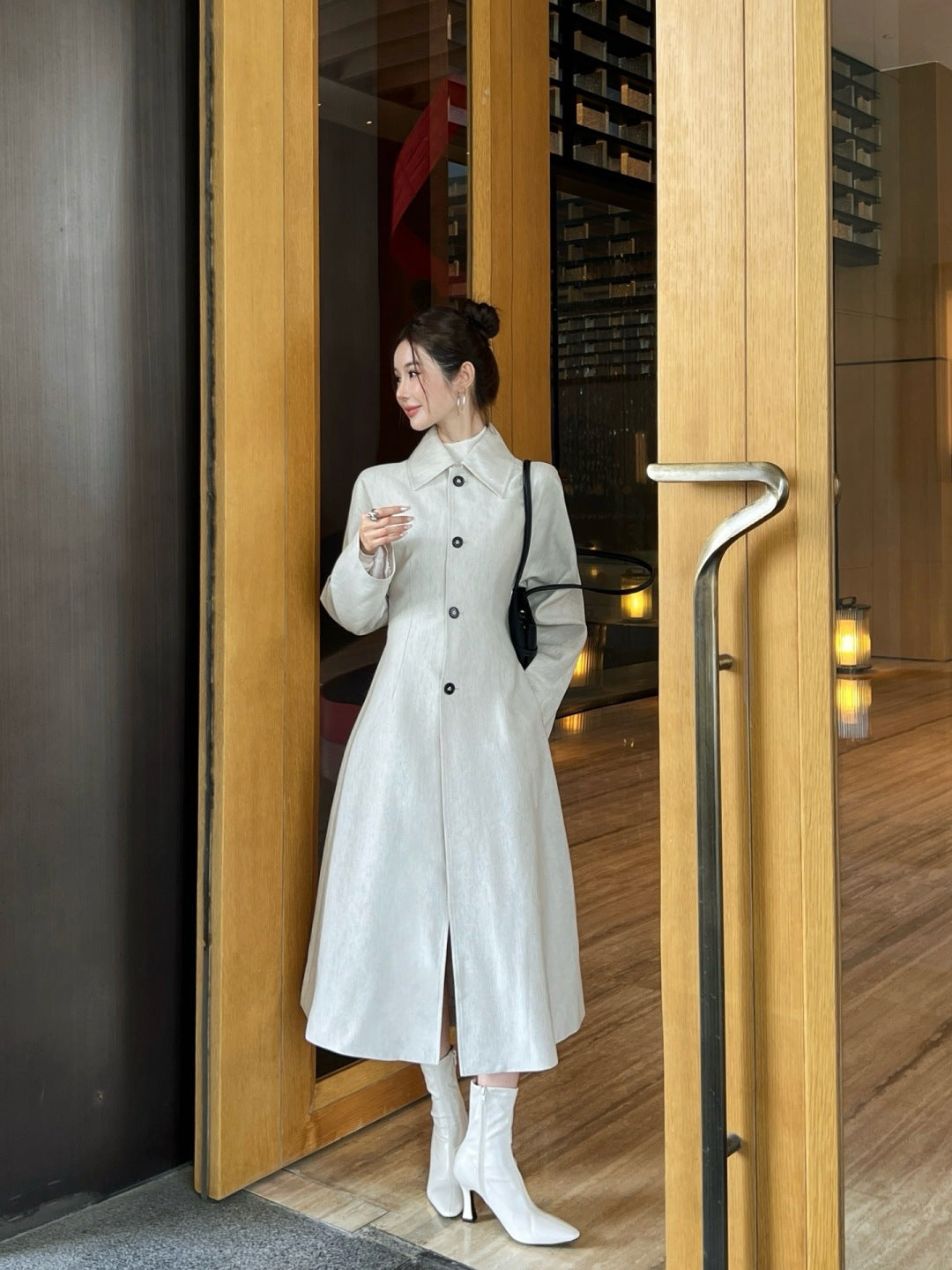 Bottega 25fw trench coat