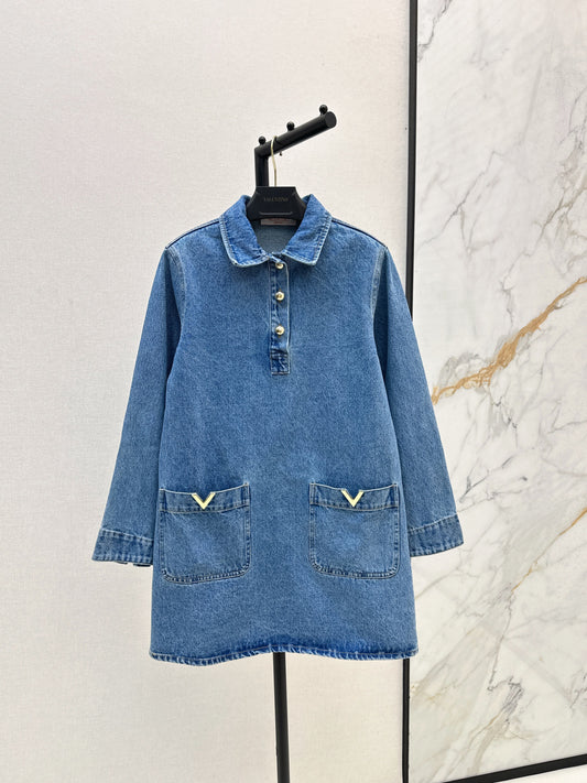 Valen 25fw denim dress