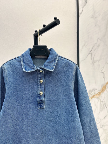 Valen 25fw denim dress