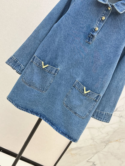Valen 25fw denim dress