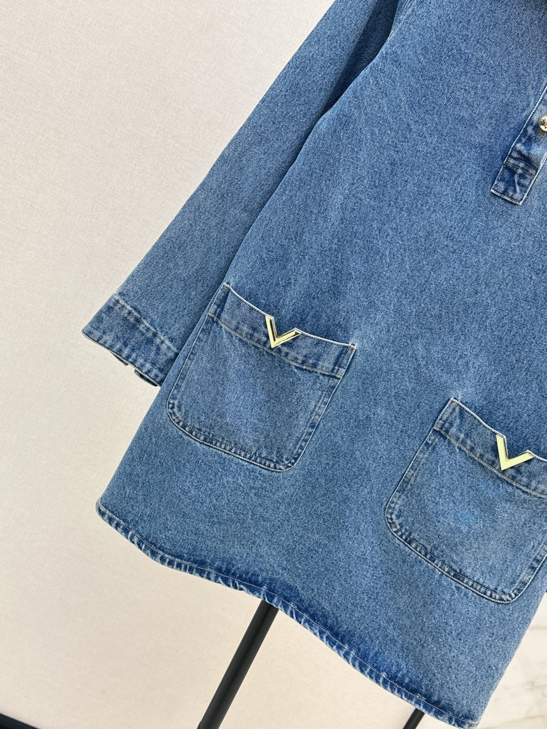 Valen 25fw denim dress