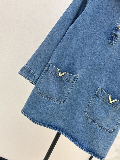 Valen 25fw denim dress