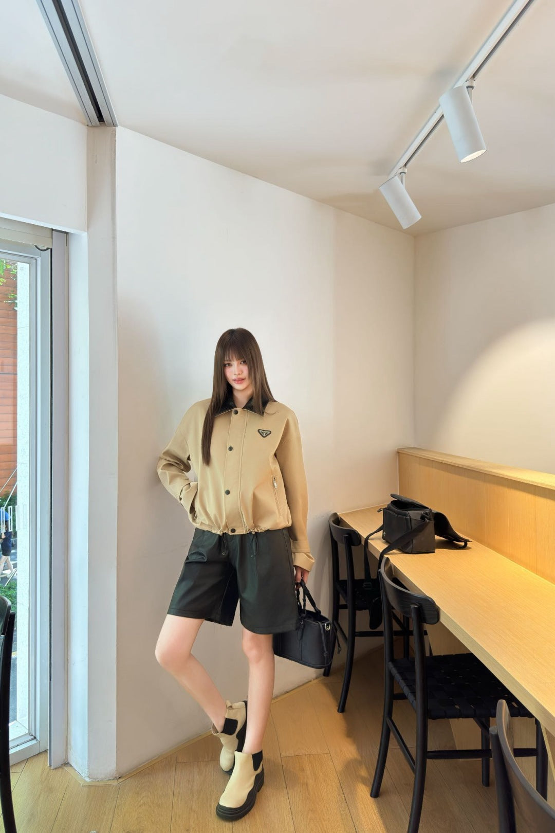 Pra 25fw lapel jacket