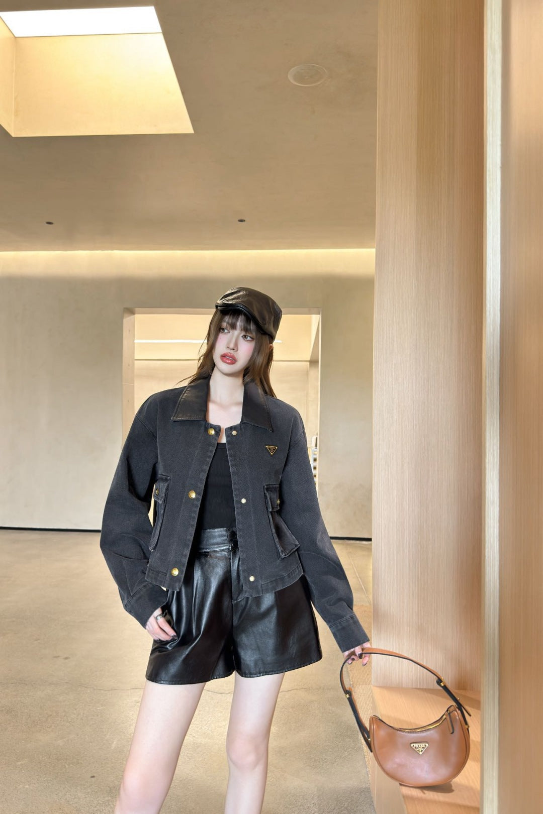 Pra 25fw lapel jacket