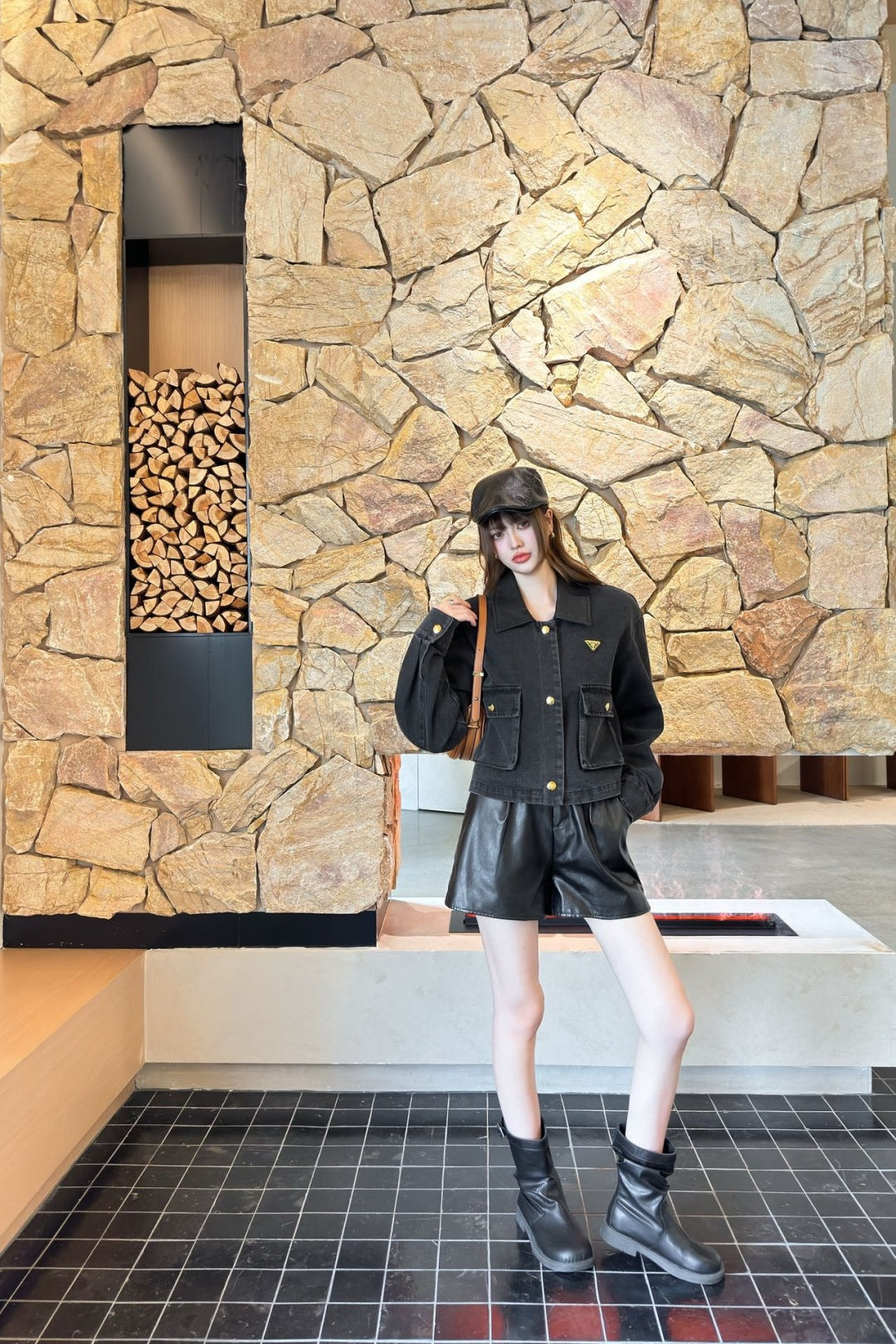 Pra 25fw lapel jacket