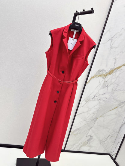 CD 25fw sleeveless dress