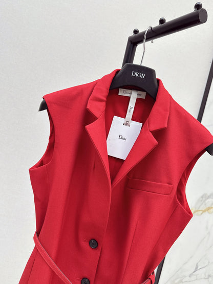 CD 25fw sleeveless dress