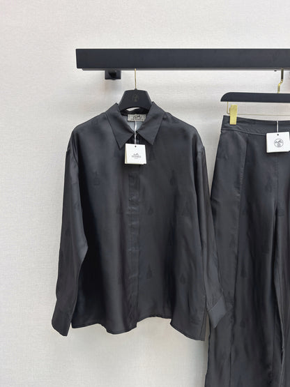 Herm 25fw silk shirt