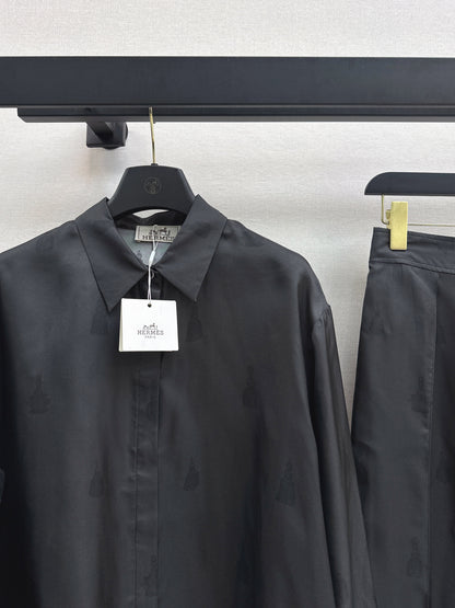 Herm 25fw silk shirt